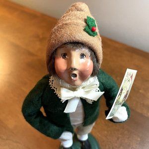 Buyers Choice Ltd. 1995 The Carolers - Boy With Christmas Card